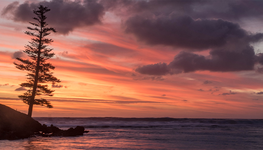 Sunset, Norfolk Island